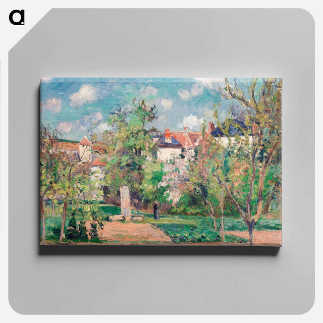 アートパネル-The Garden in the sun, Pontoise
 - バーンズ・コレクション Canvas.