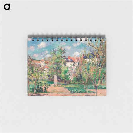 アートメモ帳-The Garden in the sun, Pontoise
 - バーンズ・コレクション Memo.