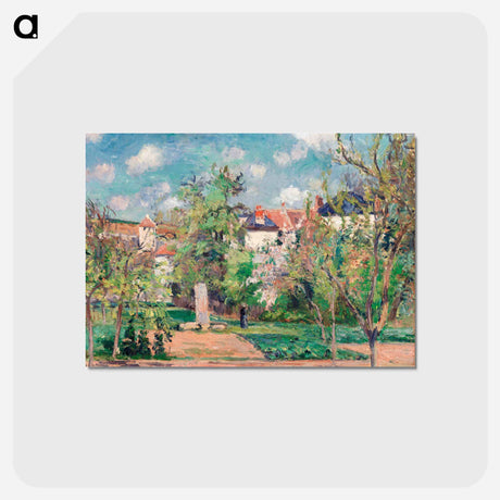 アートポストカード-The Garden in the sun, Pontoise
 - バーンズ・コレクション Postcard.