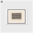 アートポストカード-Woman at Her Washstand
 - エドワード マイブリッジ Postcard.