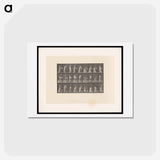アートポストカード-Woman at Her Washstand
 - エドワード マイブリッジ Postcard.