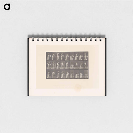 アートメモ帳-Woman at Her Washstand
 - エドワード マイブリッジ Memo.