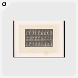 アートポストカード-Woman at Her Washstand
 - エドワード マイブリッジ Postcard.