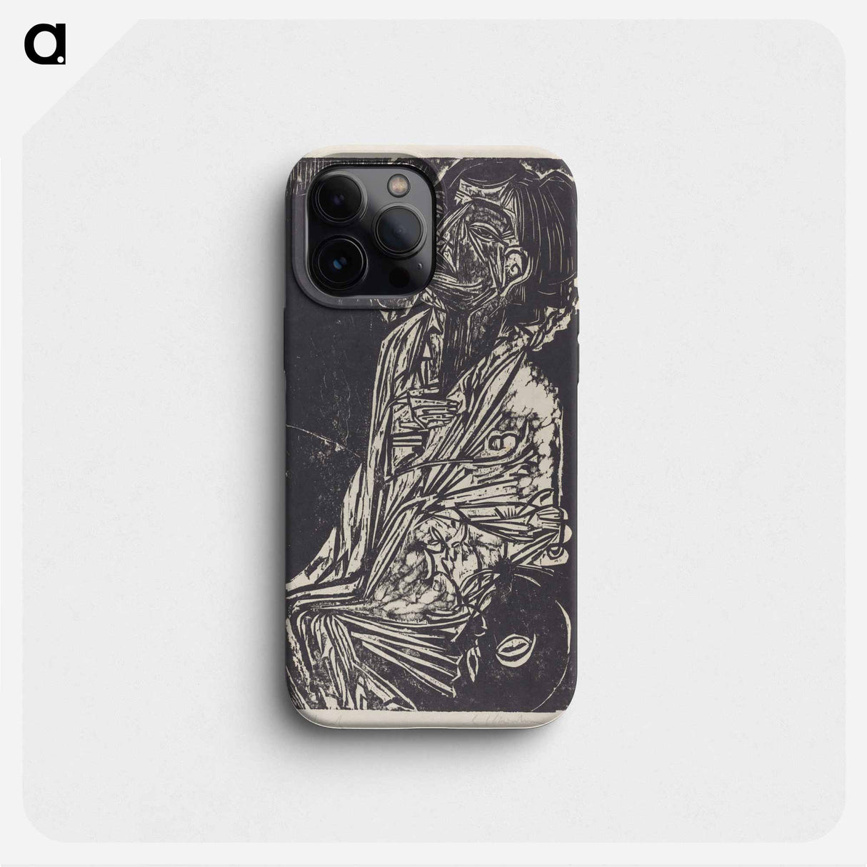 The Wife of Professor Goldstein - Ernst Ludwig Kirchner Phone Case.