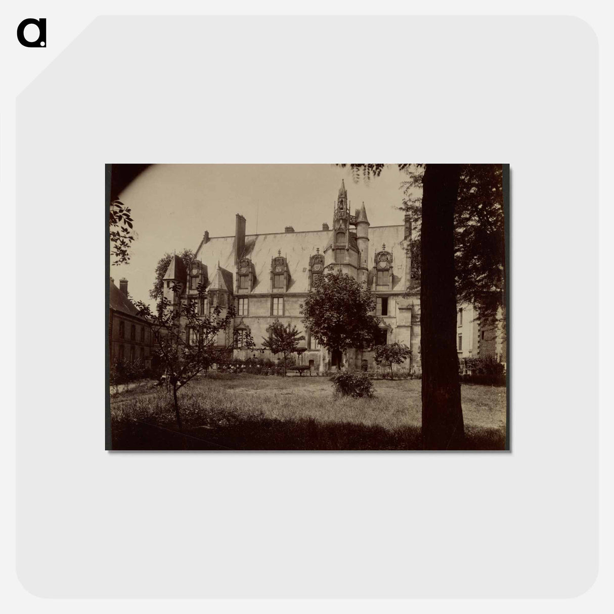 アートポストカード-Beauvais, Palais de Justice
 - ウジェーヌ アジェ Postcard.
