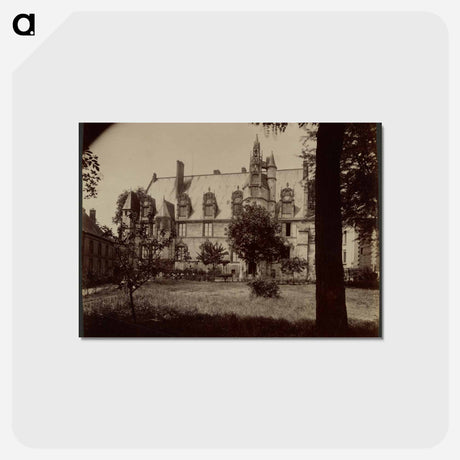 アートポストカード-Beauvais, Palais de Justice
 - ウジェーヌ アジェ Postcard.