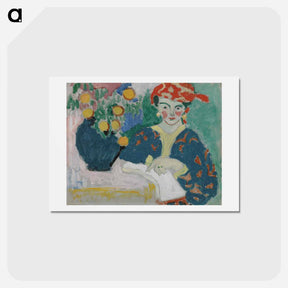 アートポストカード-The Madras - アンリ マティス Postcard.