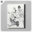 アートパネル-Zamboula-Polka - アンリ ド トゥールーズ ロートレック Canvas.