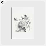 アートポストカード-Zamboula-Polka - アンリ ド トゥールーズ ロートレック Postcard.