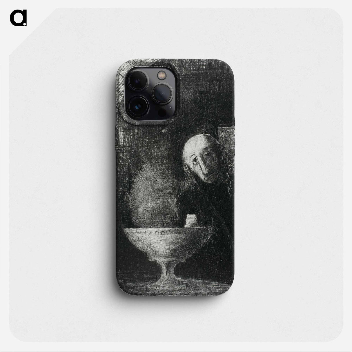 The Infinite Search - Odilon Redon Phone Case.