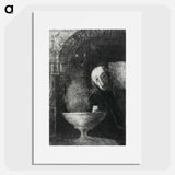 The Infinite Search - Odilon Redon Poster.