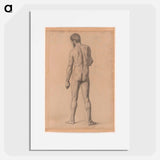 Academic Nude, Seen from the Back - Paul Cezanne Poster.