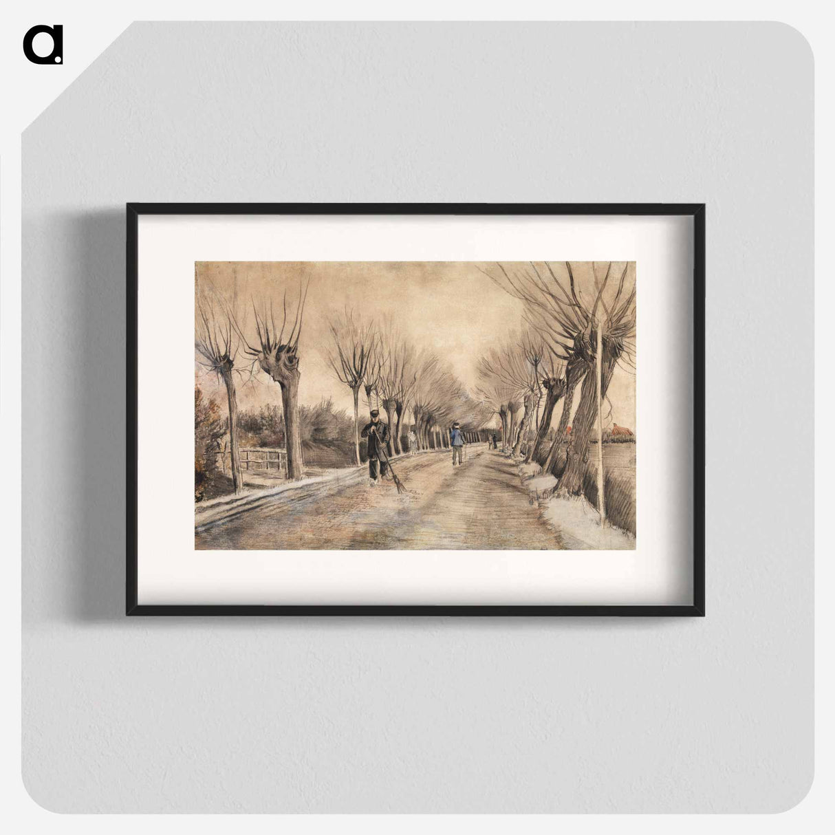 Road in Etten - Vincent van Gogh Poster.