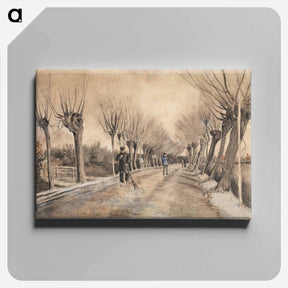 アートパネル-Road in Etten - フィンセント ファン ゴッホ Canvas.