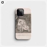 The Gates of Paradise, Plate 3, "I found him beneath a Tree" - ウィリアム ブレイク Phone Case.