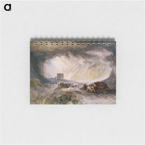 アートメモ帳-Passage of Mount Cenis - ウィリアム ターナー Memo.