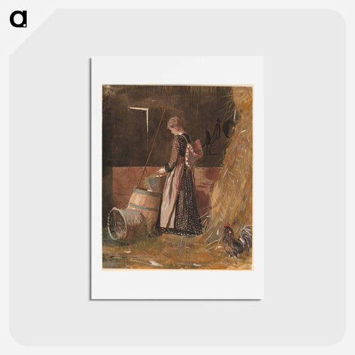 Fresh Eggs - ウィンスロー ホーマー Postcard.