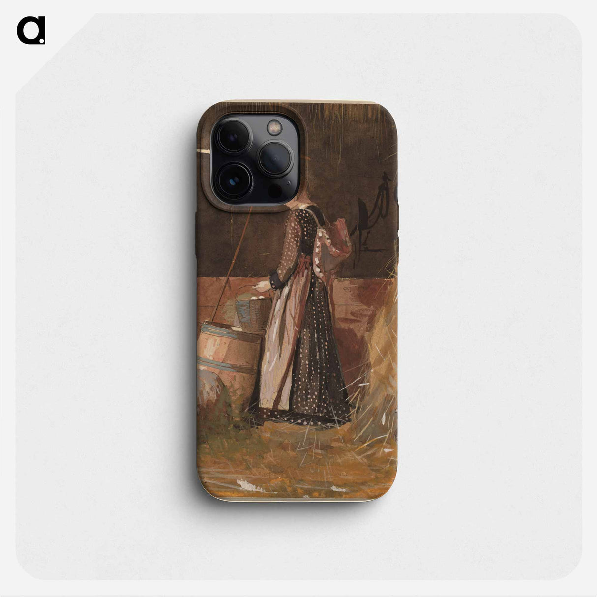 Fresh Eggs - Winslow Homer Phone Case.