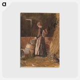 アートポストカード-Fresh Eggs - ウィンスロー ホーマー Postcard.