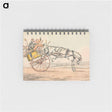 アートメモ帳-Sporting Discoveries, or the Miseries of Driving.." You Discover that the Reins are Under His Tail
 - イェール大学アートギャラリー Memo.