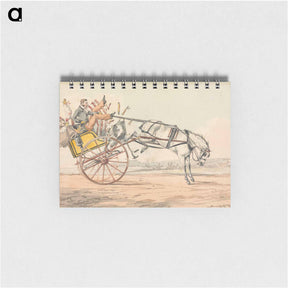 アートメモ帳-Sporting Discoveries, or the Miseries of Driving.." You Discover that the Reins are Under His Tail
 - イェール大学アートギャラリー Memo.