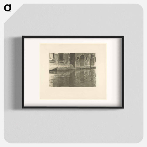 Reflections - Venice - アルフレッド スティーグリッツ Poster.