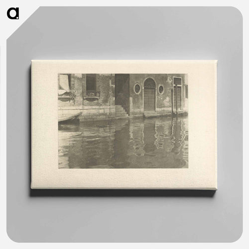 Reflections - Venice - アルフレッド スティーグリッツ Canvas.