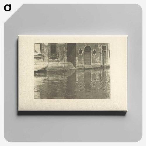 Reflections - Venice - アルフレッド スティーグリッツ Canvas.