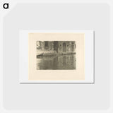 アートポストカード-Reflections - Venice - アルフレッド スティーグリッツ Postcard.