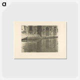 アートポストカード-Reflections - Venice - アルフレッド スティーグリッツ Postcard.