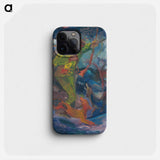 Hunter with dogs - アーノルド ピーター ワイズ クビンチャン Phone Case.