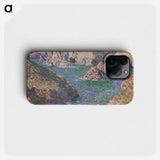 Port-Domois, Belle-Isle - クロード モネ Phone Case.