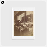 アートポストカード-Les Halles
 - ウジェーヌ アジェ Postcard.