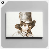 アートパネル-Portrait of a boy - ジャン ベルナール Canvas.