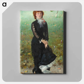 アートパネル-Marie Buloz Pailleron (Madame Édouard Pailleron) - ジョン シンガー サージェント Canvas.