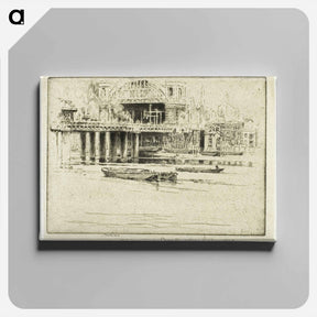 アートパネル-Cannon Street Station, from the River
 - ジョセフ ペネル Canvas.