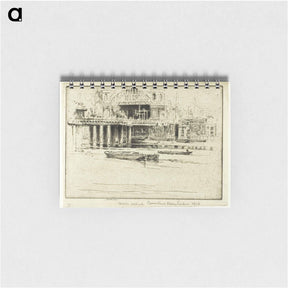 アートメモ帳-Cannon Street Station, from the River
 - ジョセフ ペネル Memo.