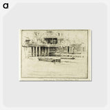 アートポストカード-Cannon Street Station, from the River
 - ジョセフ ペネル Postcard.