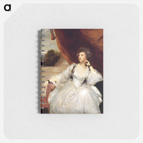 アートメモ帳-Portrait of Mrs. Stanhope - ジョシュア レノルズ Memo.
