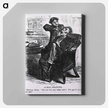 アートパネル-Dentistry Caricature: A Tooth Extraction
 - 国立医学図書館 Canvas.