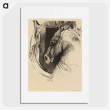 The Charger - オディロン ルドン Poster.