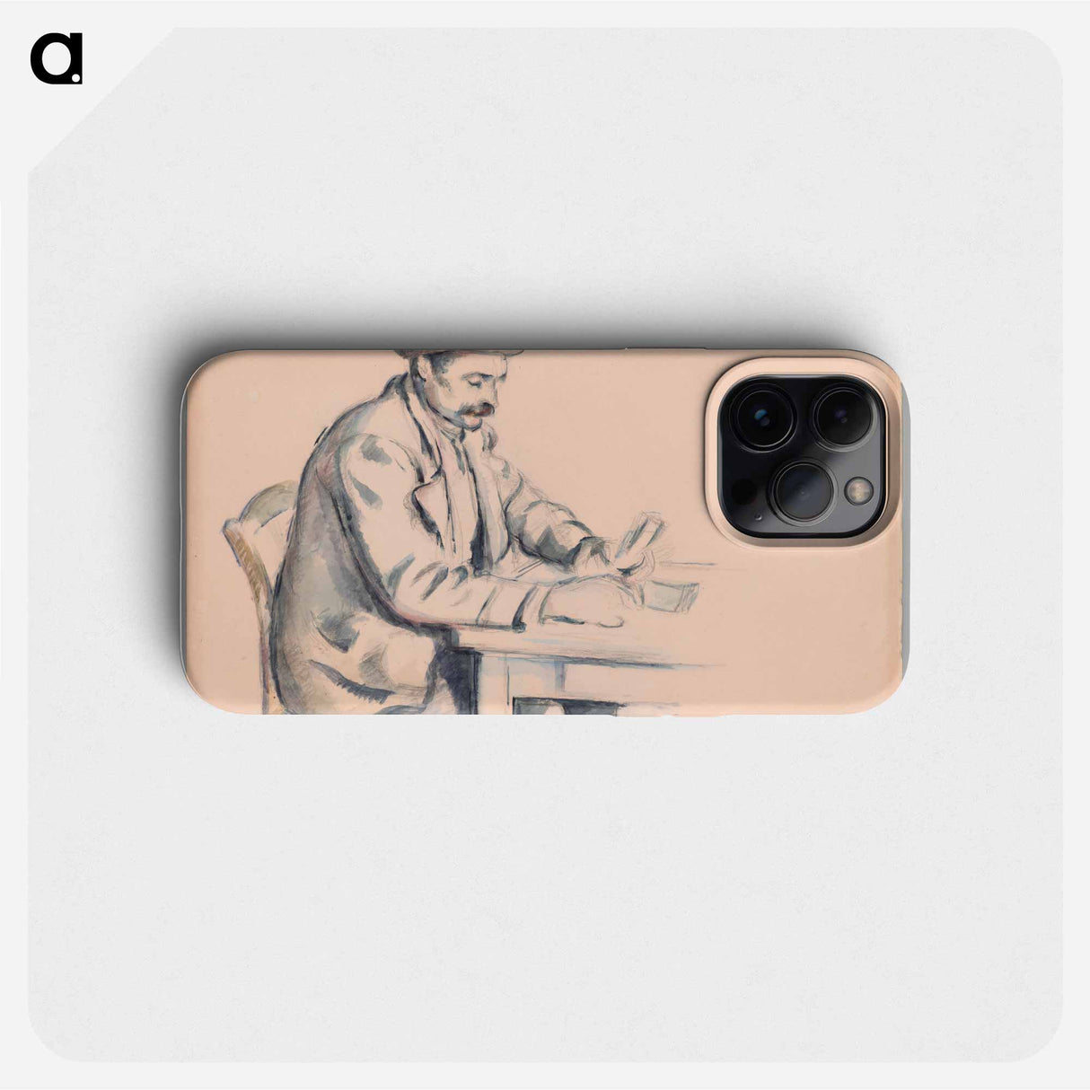 A Study for the Card Players - ポール セザンヌ Phone Case.