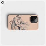 A Study for the Card Players - ポール セザンヌ Phone Case.