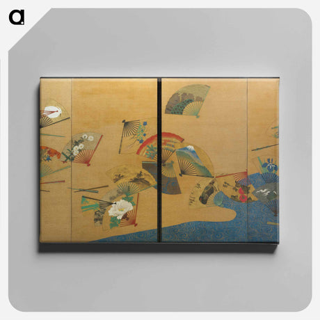 アートパネル-Fans and Stream
 - セントルイス美術館 Canvas.