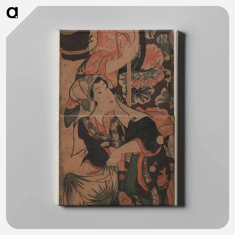 Shibakari to sentaku - 歌川 国芳 Canvas.