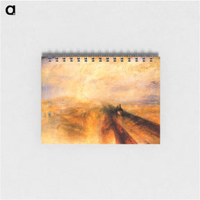 アートメモ帳-Rain Steam and Speed, The Great Western Railway - ウィリアム ターナー Memo.