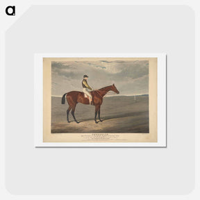 アートポストカード-Racing: "Frederick", the Winner of the Derby Stakes at Epsom
 - イェール大学アートギャラリー Postcard.