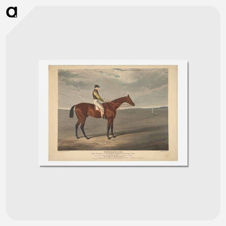 アートポストカード-Racing: "Frederick", the Winner of the Derby Stakes at Epsom
 - イェール大学アートギャラリー Postcard.