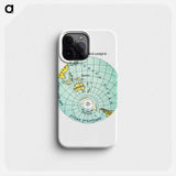 World atlas from Voyeur's Checklist - アンティーク地図 Phone Case.