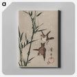アートパネル-Sparrows, Bamboo and Falling Snow
 - クリーブランド美術館 Canvas.